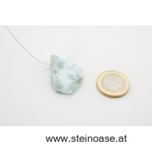 Anhänger Larimar gebohrt